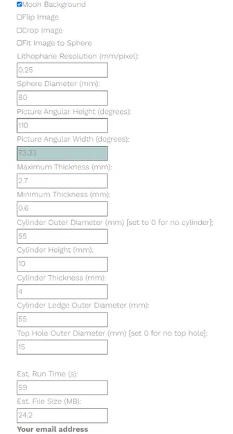 Đồ Trang Trí Quả Châu Lithophane - Image 2