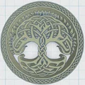 Tấm Lót Ly Celtic / Norse - Cây Sự Sống 50 - Thumbnail 2