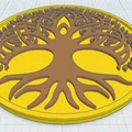 Giá Đỡ Ly "Celtic / Norse - Cây Sự Sống 46" - Thumbnail 1
