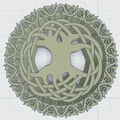 Celtic / Norse - Đế Lót Ly Cây Sự Sống 49 - Thumbnail 2