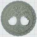 Celtic / Norse - Cây Sự Sống Đế Lót Ly 47 - Thumbnail 2