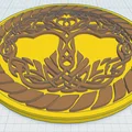 Celtic / Norse - Cây Sự Sống Đế Lót Ly 38 - Thumbnail 1