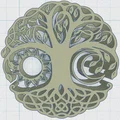 Khay lót ly Celtic / Norse - Cây Sự Sống 41 - Thumbnail 2