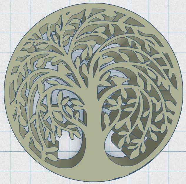 Cây Sự Sống Celtic / Norse - Đế Lót Cốc 42 - Image 2