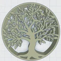 Khắc Lót Ly Cây Sự Sống Celtic / Norse 44 - Thumbnail 2