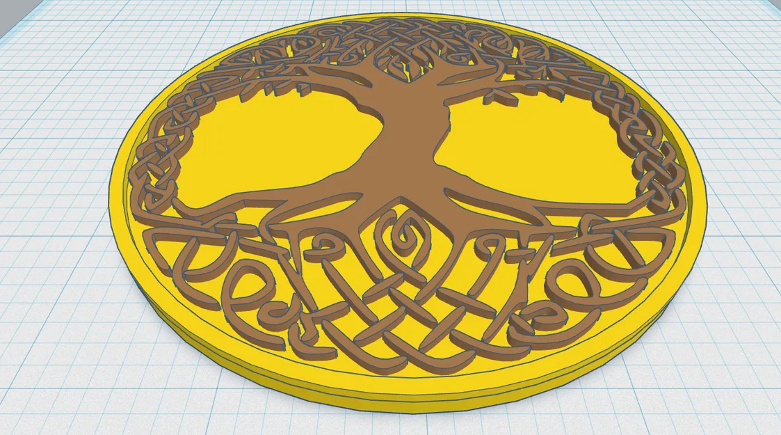 Celtic / Norse - Cây Sự Sống Tách Nước 32 - Image 1