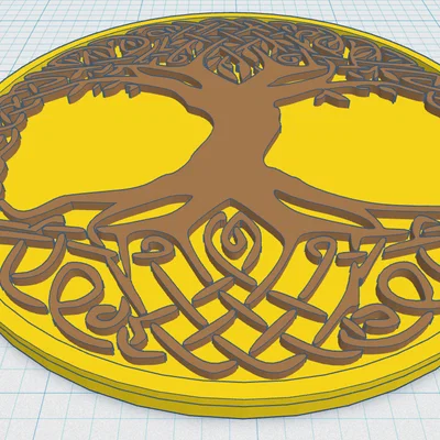 Celtic / Norse - Cây Sự Sống Tách Nước 32