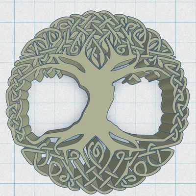 Celtic / Norse - Cây Sự Sống Tách Nước 32