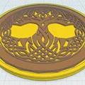 Celtic / Norse - Cây Sự Sống Đế Lót Ly 35 - Thumbnail 1