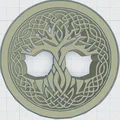 Celtic / Norse - Cây Sự Sống Đế Lót Ly 35 - Thumbnail 2