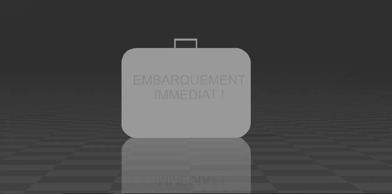 Vali Trang Trí "Cất Cánh Ngay!" - Image 1