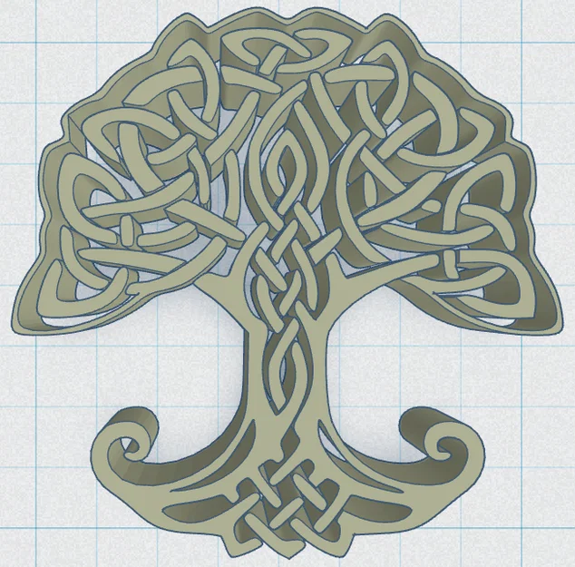 Mặt Lót Cốc Celtic / Norse - Cây Sự Sống 29 - Image 2