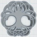 Vòng Đỡ Tách Trà Celtic / Norse - Cây Sự Sống 30 - Thumbnail 2