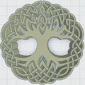 Khay lót ly Celtic / Norse - Cây Sự Sống 28 - Thumbnail 2