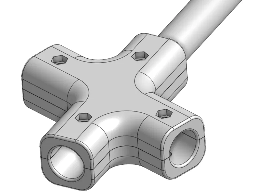 Khung Trang Trí Sao Giáng Sinh Dây Đèn Tiên - Image 8