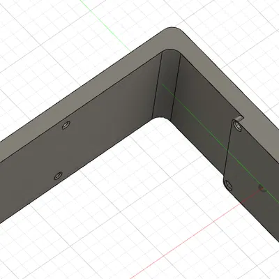 Bas Chữ L Gắn Cảm Biến Hết Nhựa Cho Qidi X-Max 3