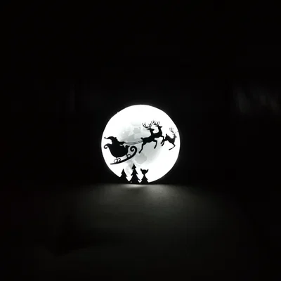 Đèn Ông Già Noel Giáng Sinh