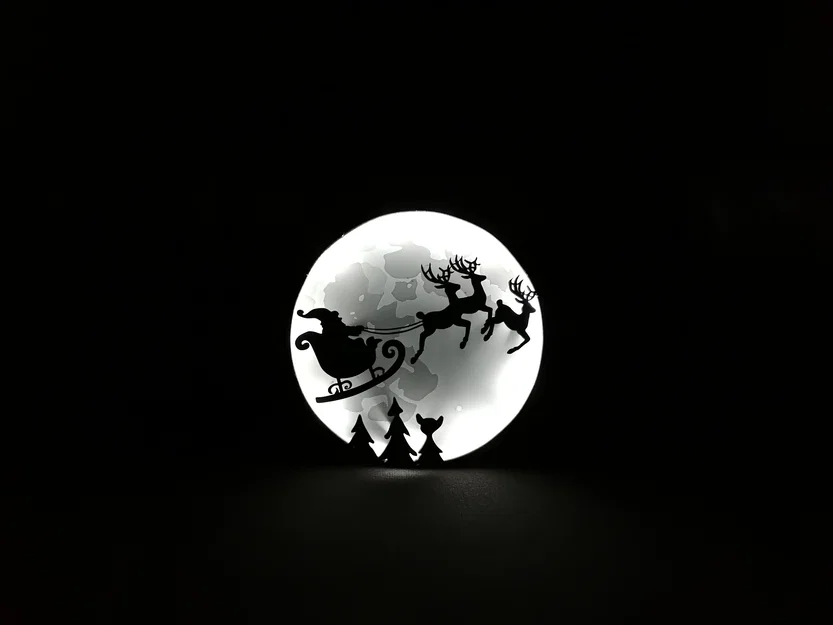 Đèn Ông Già Noel Giáng Sinh - Image 2