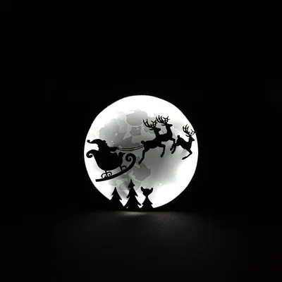 Đèn Ông Già Noel Giáng Sinh