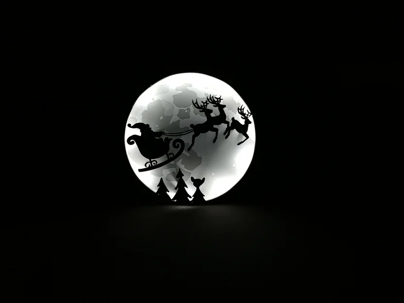 Đèn Ông Già Noel Giáng Sinh - Image 3