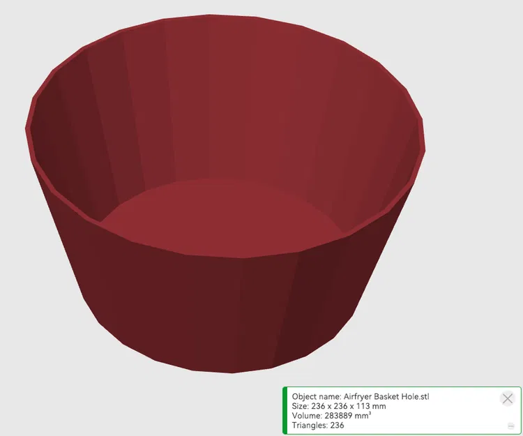 Hộp đựng khay giấy nhôm cho nồi chiên không dầu - Image 2