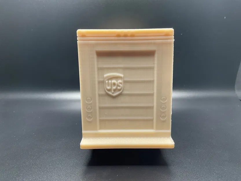 Mô hình xe tải UPS in liền Xoay được - Image 6