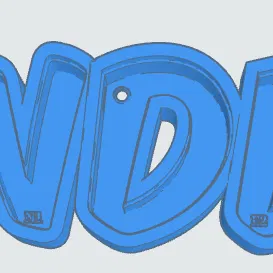 Đèn LED Tên WENDELIN (In 3D)