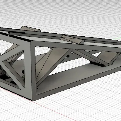 Đường dốc trưng bày tỉ lệ 1:64 "mặt x"