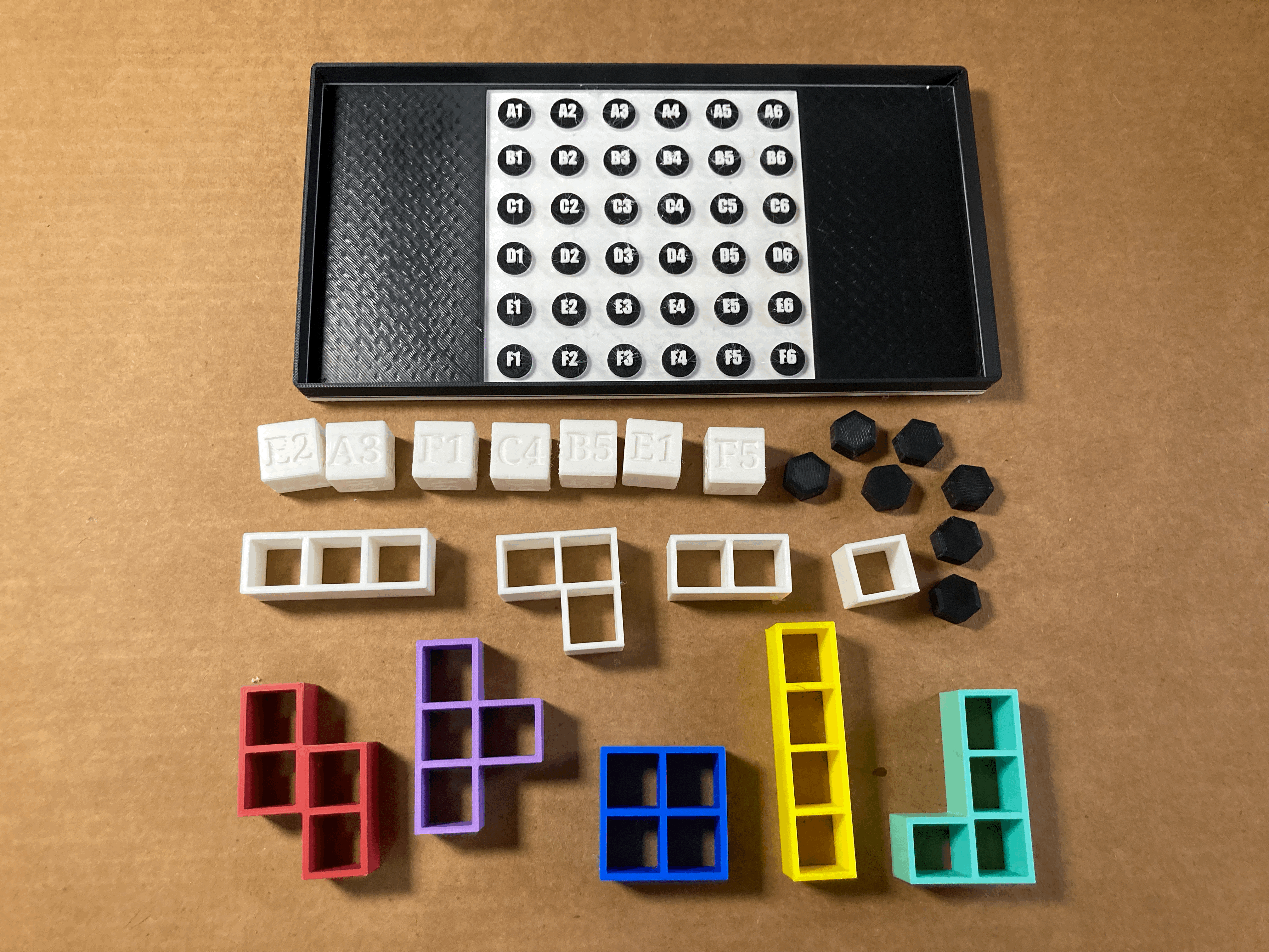 Nắp hộp Tetris Balance Box Remix kèm bàn cờ Genius Square - Image 3