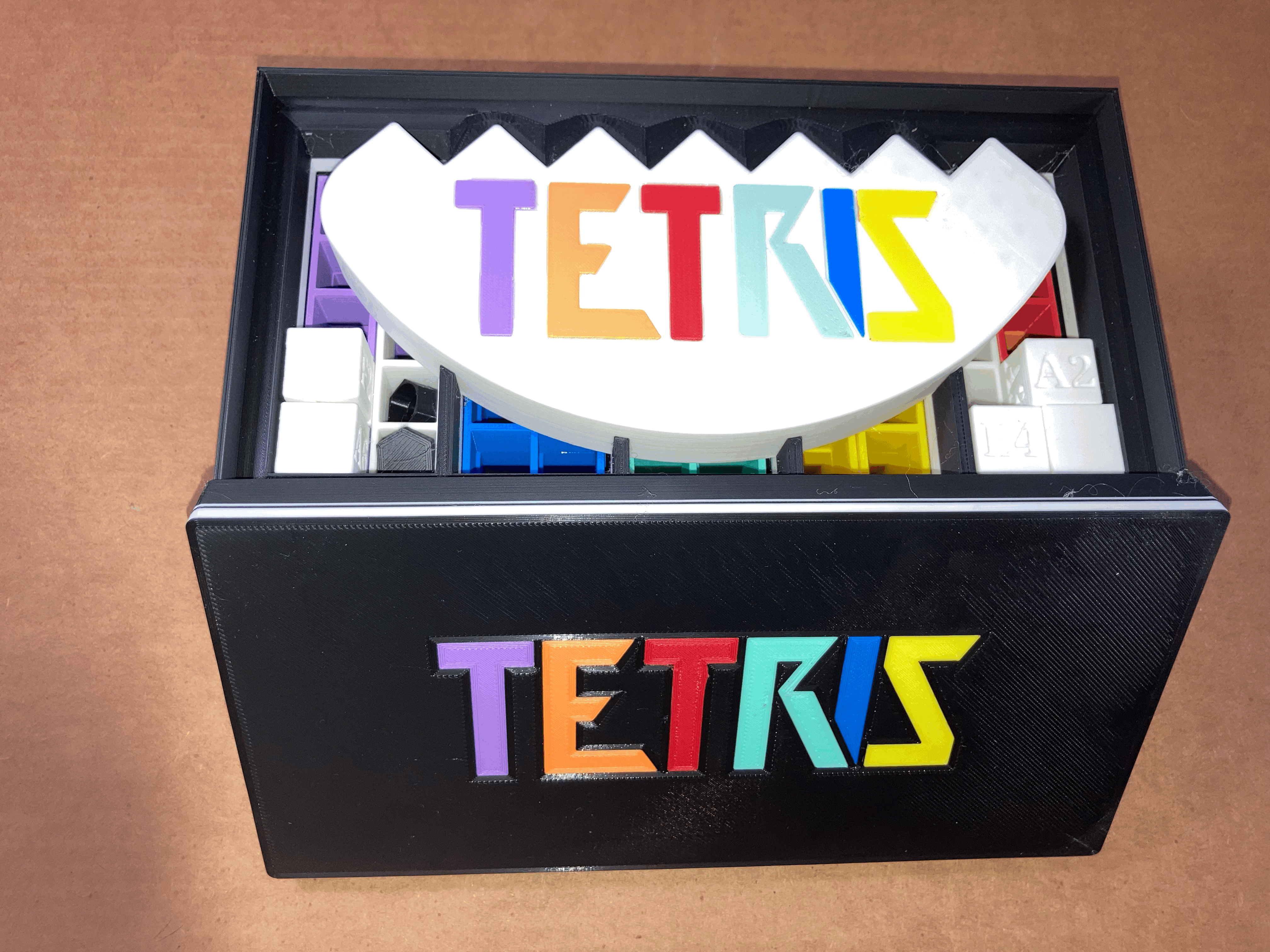 Nắp hộp Tetris Balance Box Remix kèm bàn cờ Genius Square - Thumbnail 5