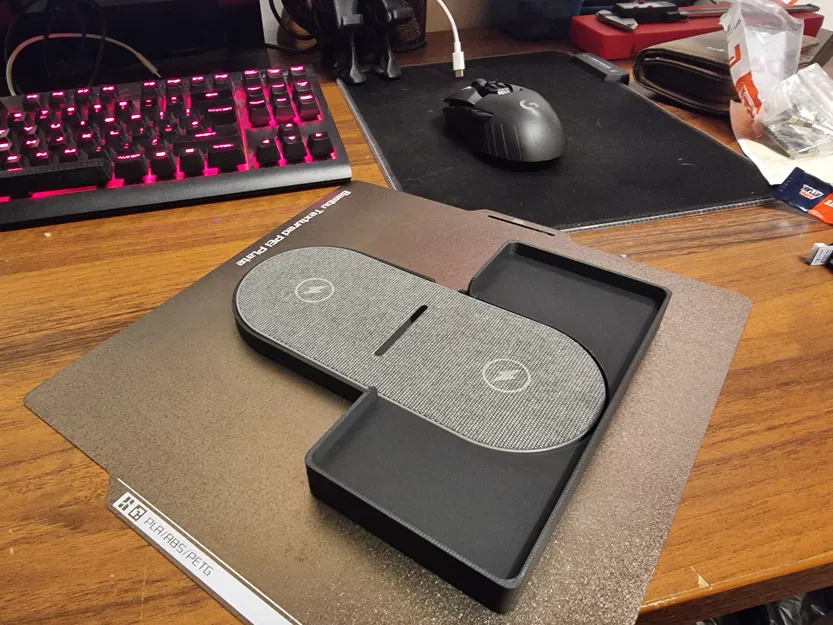 Dụng Cụ Căn Chỉnh Sạc Không Dây - Vừa Vặn Với Samsung S21 Ultra + Ốp Lưng Quadlock - Image 1