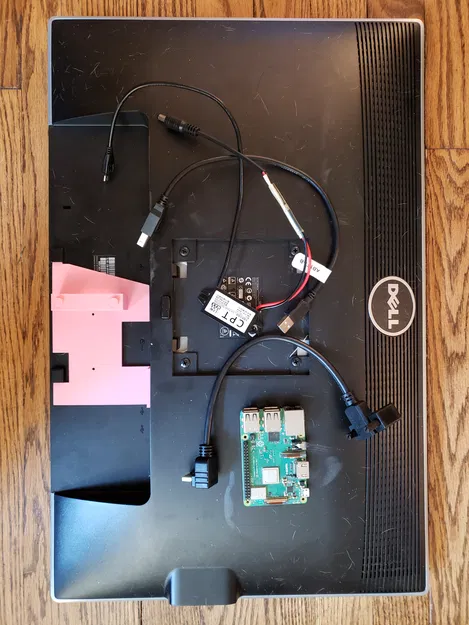 Giá đỡ Raspberry Pi cho Màn hình Dell U2412Mb - Image 1