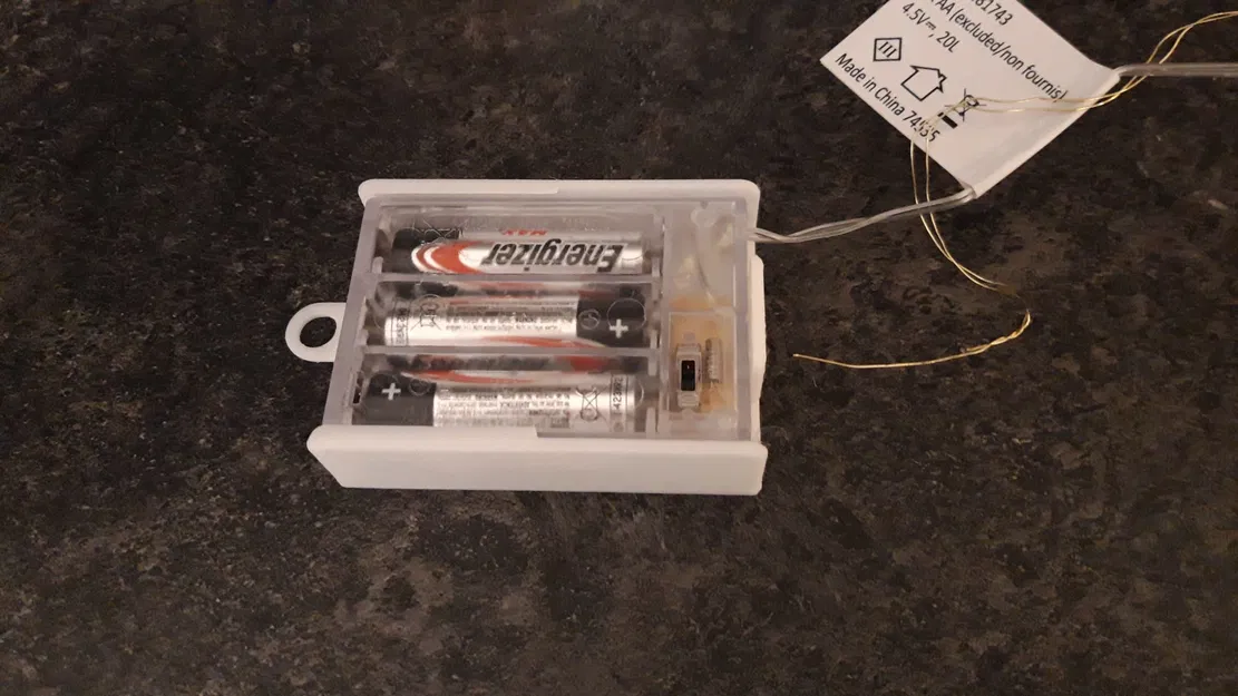 Giá đỡ Hộp Pin Dây Đèn LED - Image 3