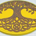 Celtic / Norse - Cây Sự Sống Đế Lót Ly 22 - Thumbnail 1