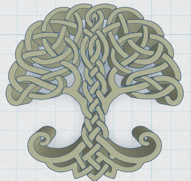 Tấm lót ly "Celtic / Norse - Cây Sự Sống 23" - Image 2