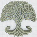 Tấm lót ly "Celtic / Norse - Cây Sự Sống 23" - Thumbnail 2