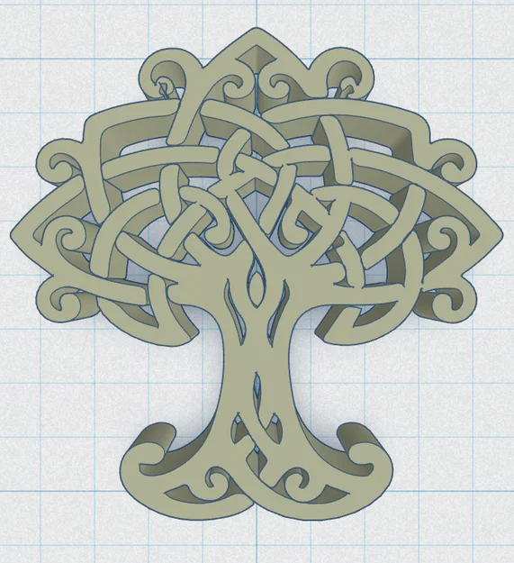 Đế lót ly Cây Sự Sống Celtic / Norse 21 - Image 2
