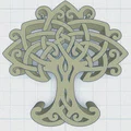 Đế lót ly Cây Sự Sống Celtic / Norse 21 - Thumbnail 2