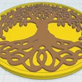 Đế Lót Cây Sự Sống Celtic / Norse 20 - Thumbnail 1