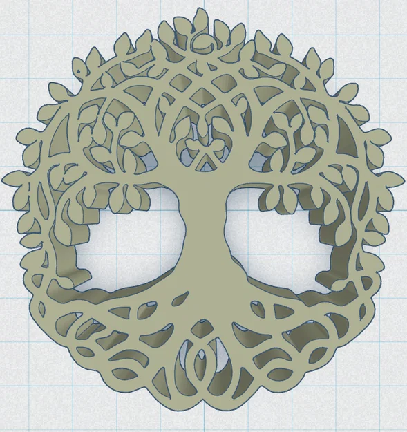 Đế Lót Cây Sự Sống Celtic / Norse 20 - Image 2