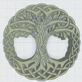Mặt Đế Chén Celtic / Norse - Cây Sự Sống 19 - Thumbnail 2