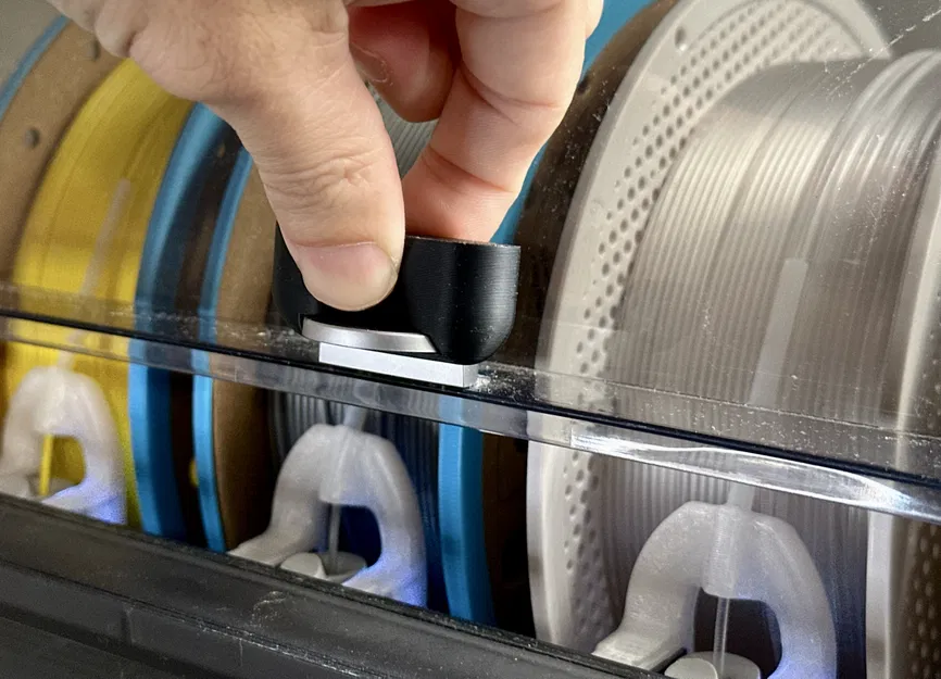 AMS Lid Grip and Riser v2 - Tay Nắm và Đế Nâng Nắp AMS V2 - Image 1