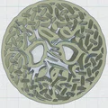 Tấm Lót Ly Celtic / Norse - Cây Sự Sống 18 - Thumbnail 2