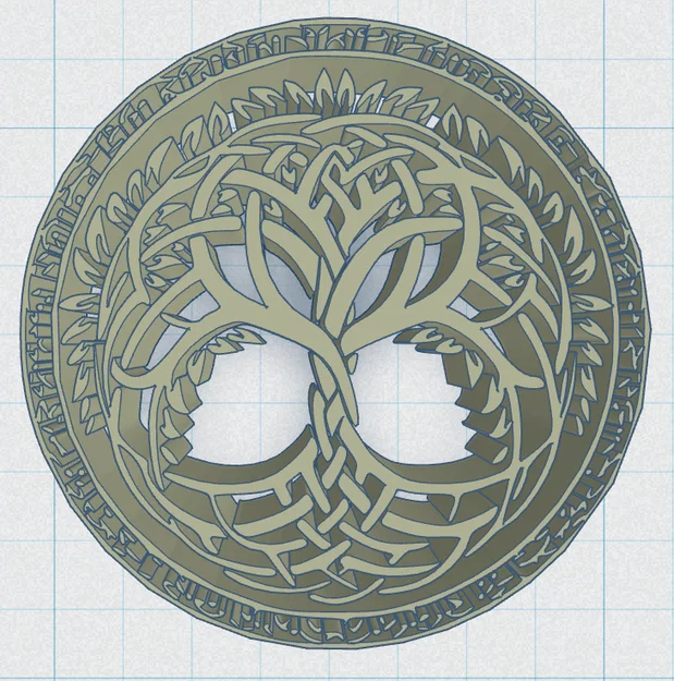 Chân Đế / Bắc Âu - Cây Sự Sống 12 - Image 2