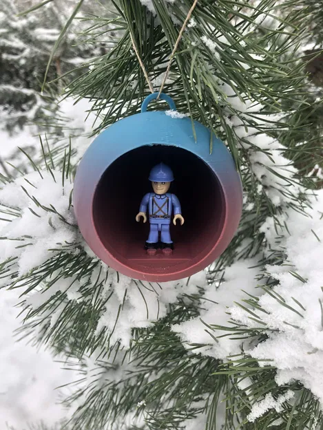 Quả cầu LEGO Giáng sinh, đồ trang trí Giáng sinh bằng gạch LEGO - Image 2