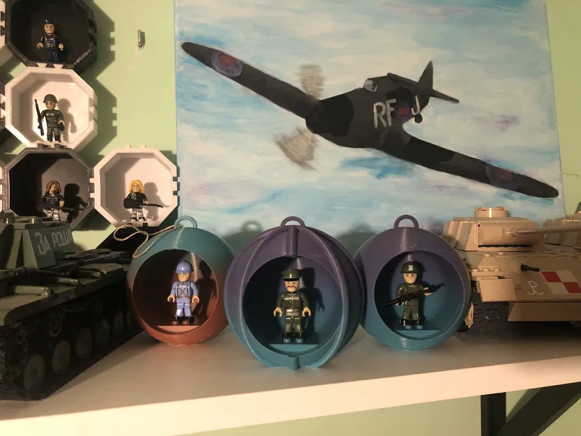 Quả cầu LEGO Giáng sinh, đồ trang trí Giáng sinh bằng gạch LEGO - Image 3