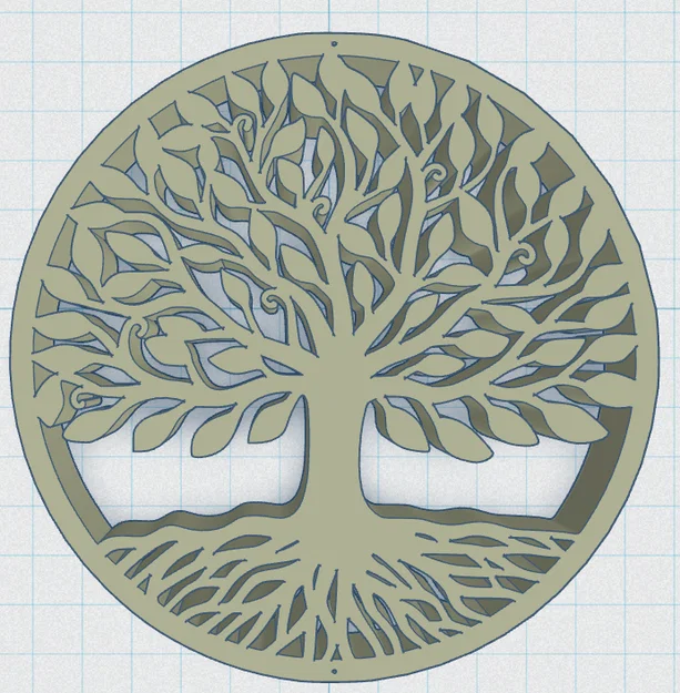 Celtic / Norse - Cây Sự Sống Đĩa Lót Ly 10 - Image 2