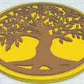 Đế Lót Ly Cây Sự Sống Celtic / Norse 6 - Thumbnail 1