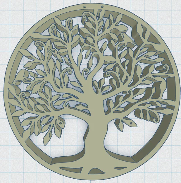 Đế Lót Ly Cây Sự Sống Celtic / Norse 6 - Image 2