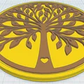 Tấm Lót Ly Celtic / Norse - Cây Sự Sống 5 - Thumbnail 1